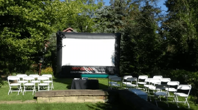 12' x 7' Small Movie Screen Package