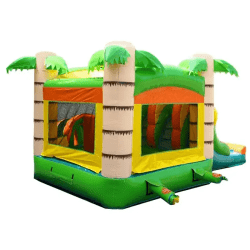 Kid20Trop20Bounce202 1782245890 Kids Tropical Double Lane Combo (DRY ONLY)