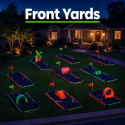 led mini golf front yards 1787022270 LED Mini Golf (9-Holes)